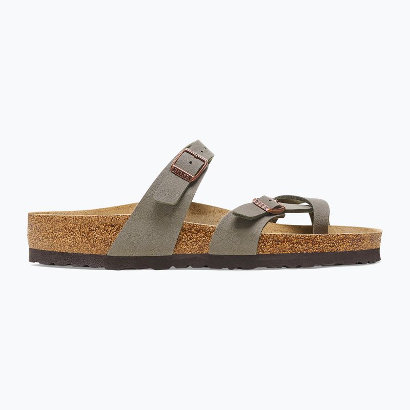 Badelatschen BIRKENSTOCK Mayari Birkibuc stone 2