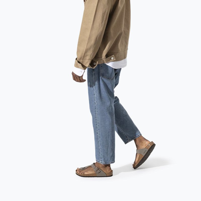Schlappen BIRKENSTOCK Gizeh Birkibuc Narrow stone 8