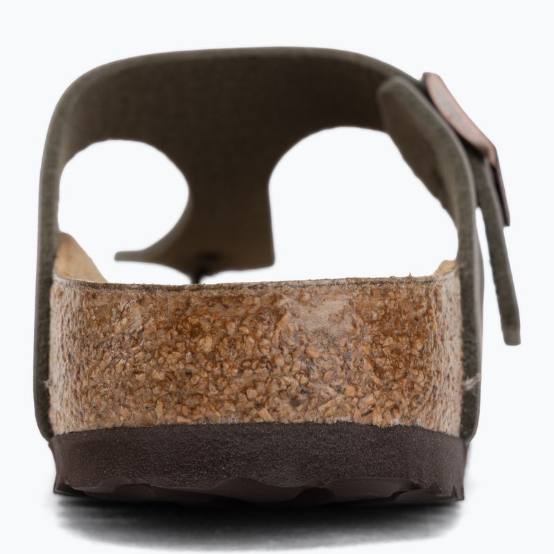 Schlappen BIRKENSTOCK Gizeh Birkibuc Narrow stone 6