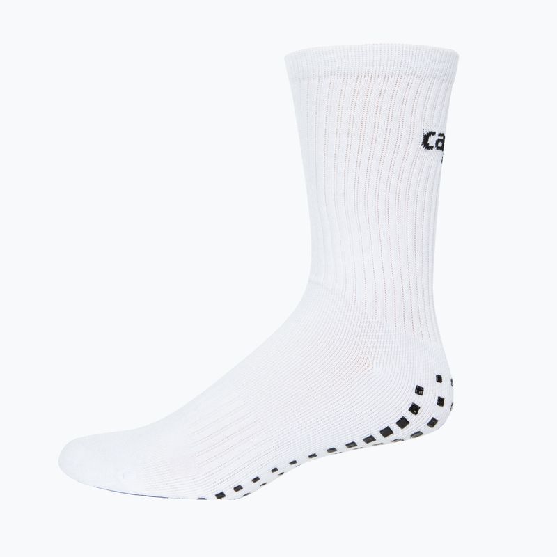 Herren Capelli Crew Football Socken mit Greifern weiß/schwarz