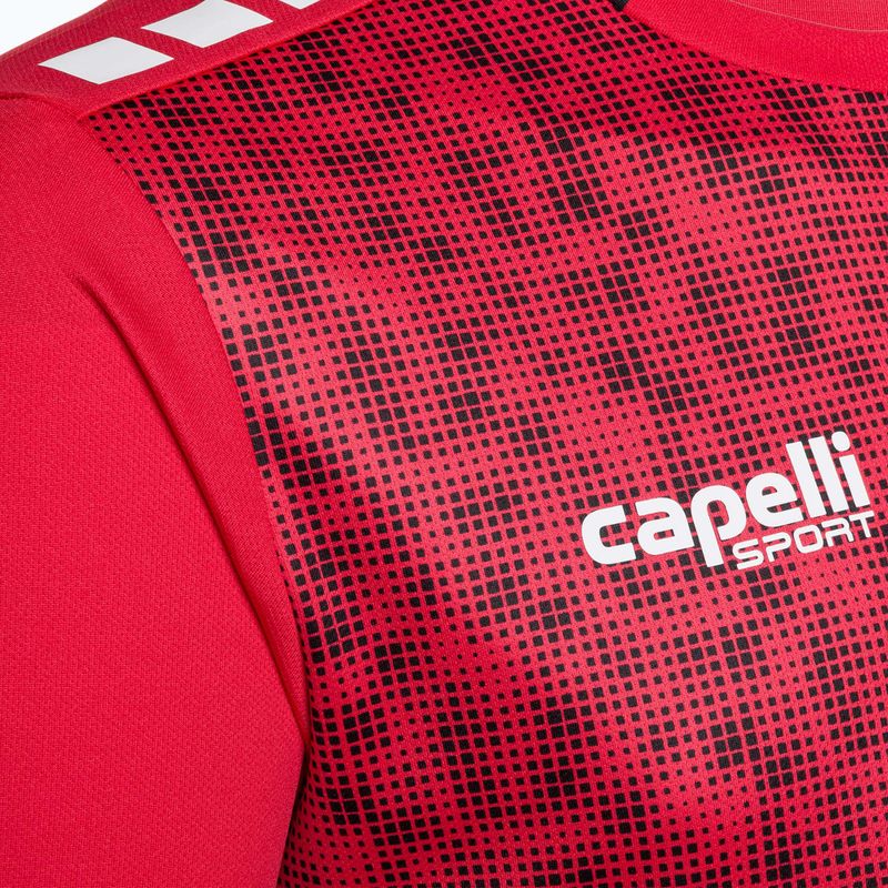 Herren Capelli Cs III Block rot/schwarz Fußballtrikot 3