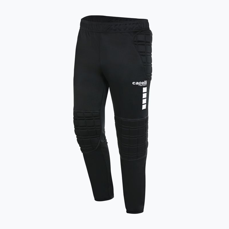 Herren Capelli Basics I Erwachsene Torwarthose schwarz/weiß 4