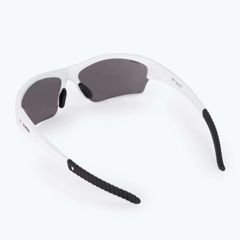 UVEX Sunsation Sonnenbrille weiß und schwarz S5306068816 2