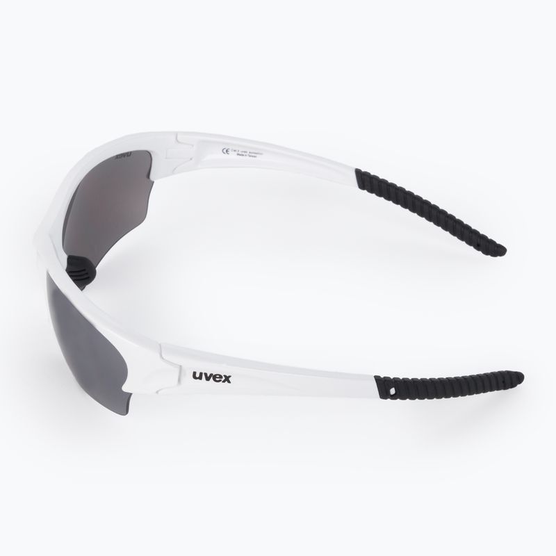 UVEX Sunsation Sonnenbrille weiß und schwarz S5306068816 4