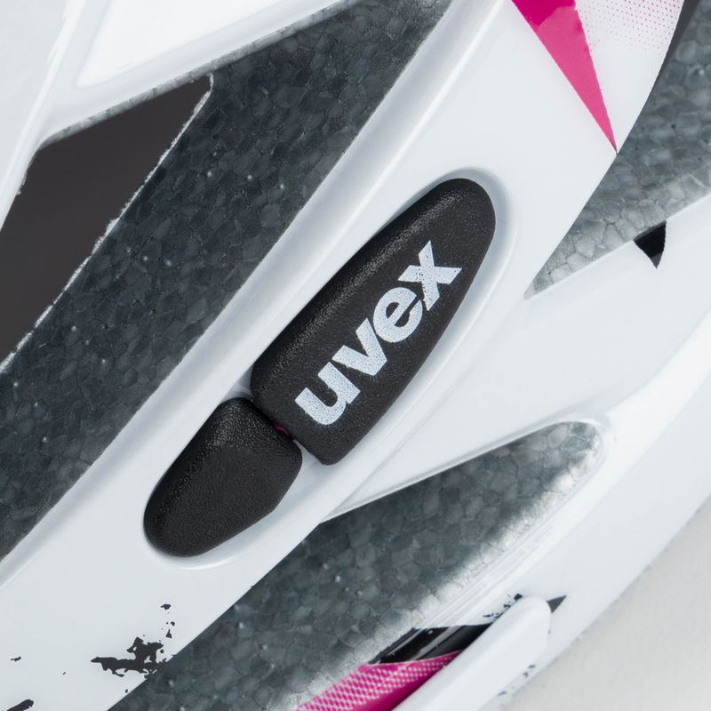 UVEX Air Wing Fahrradhelm rosa S4144260115 7