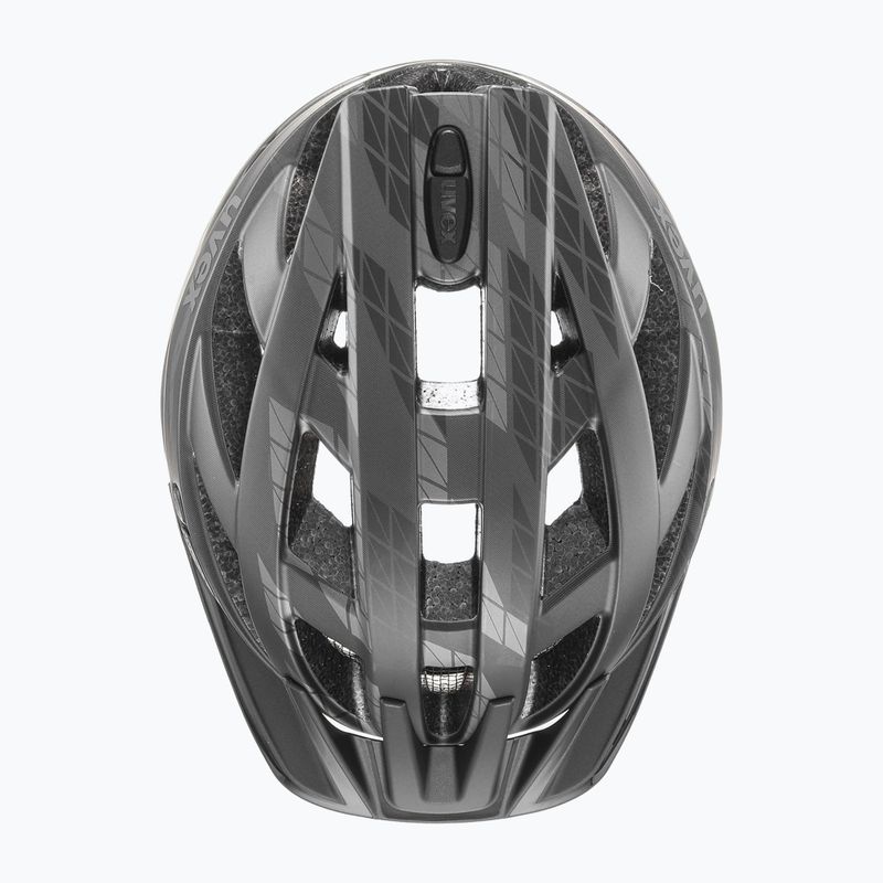 Fahrradhelm UVEX I-vo CC schwarz/rauch matt 9