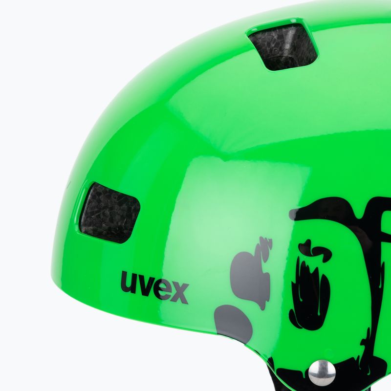 Kinderhelm UVEX Kid 3 dirt bike green 7