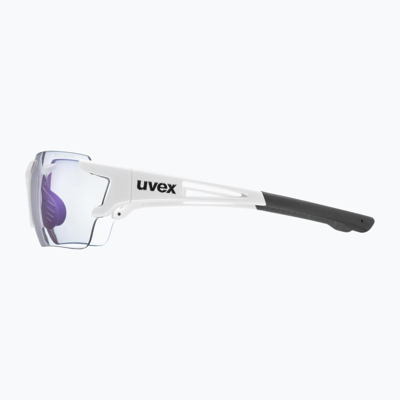 UVEX Sportstyle 803 R V weiß/litemirror blau Fahrradbrille 53/0/971/8803 7