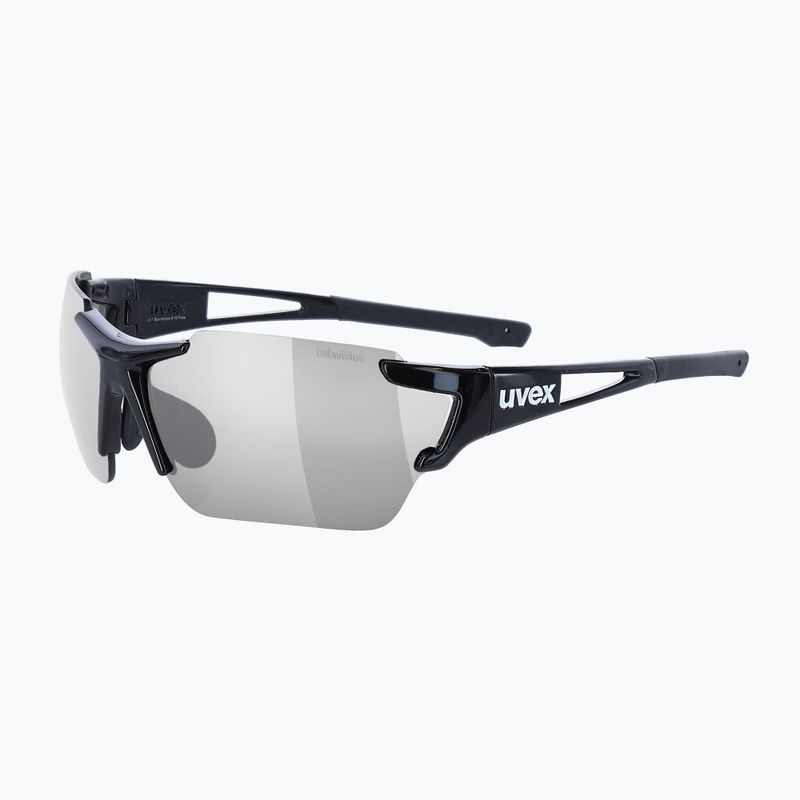 UVEX Sportstyle 618 Feld schwarz Sonnenbrille 5