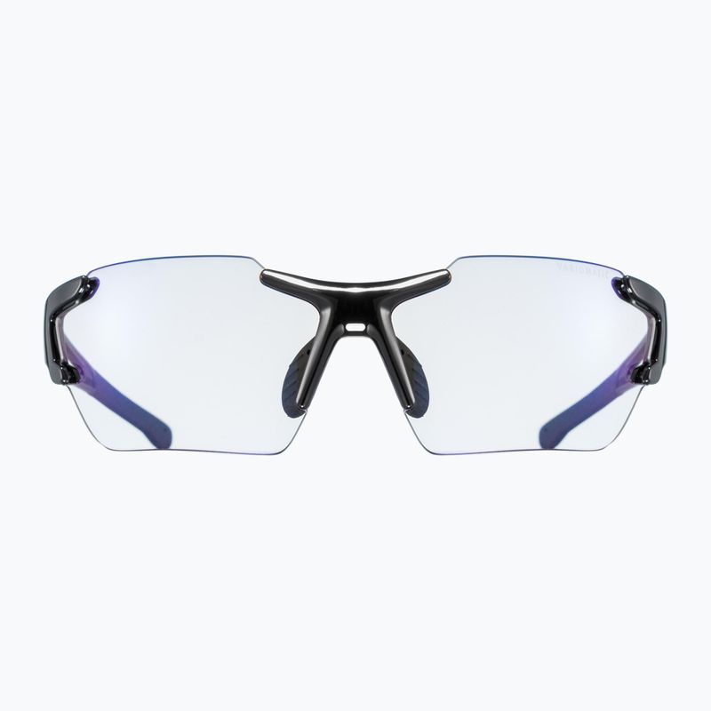 UVEX Sportstyle 803 Race S V schwarz/litemirror blau Fahrradbrille 53/2/002/2203 6