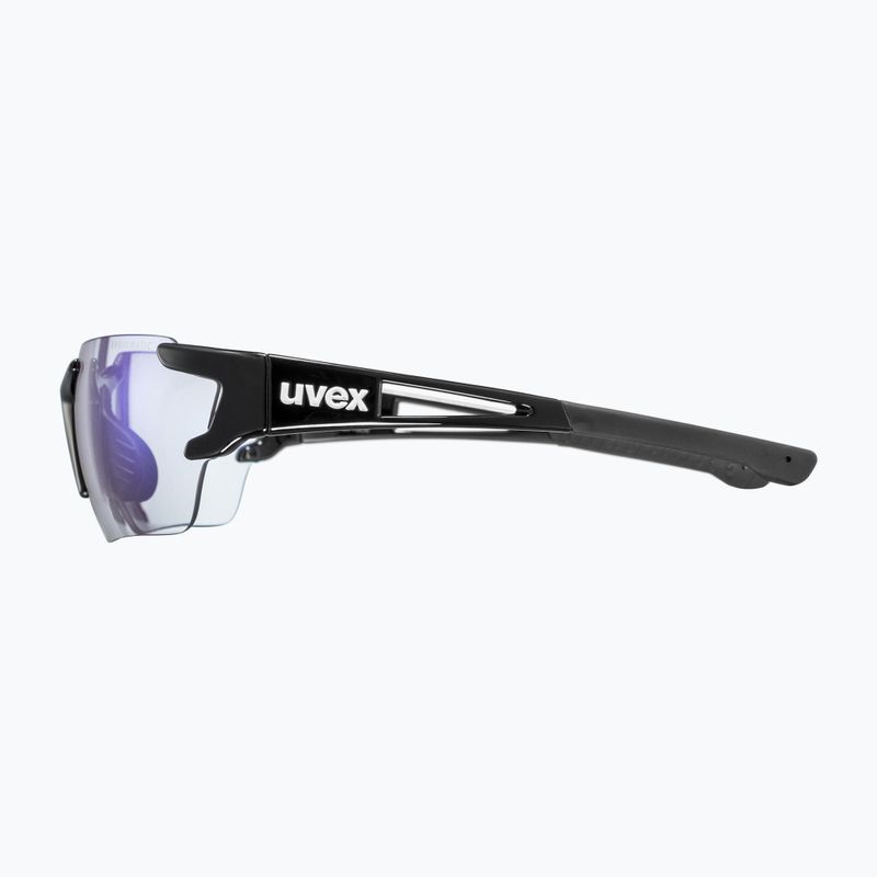 UVEX Sportstyle 803 Race S V schwarz/litemirror blau Fahrradbrille 53/2/002/2203 7