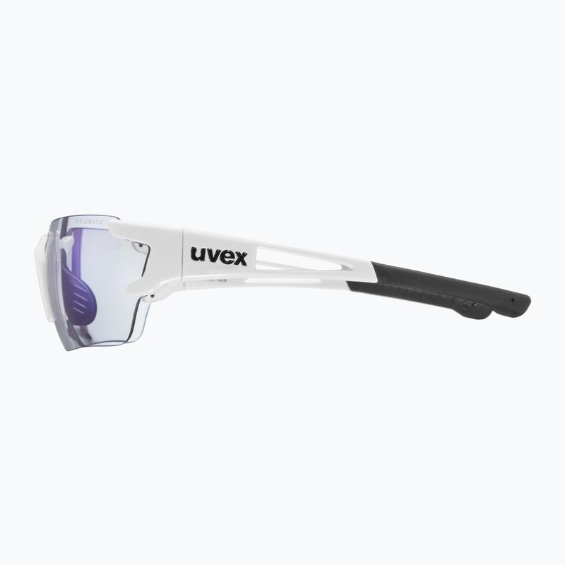 UVEX Sportstyle 803 Race S V weiß/verspiegelt blau Fahrradbrille 53/2/002/8803 7
