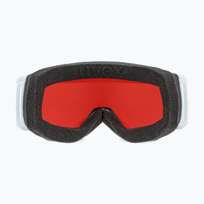 Skibrille UVEX Athletic LGL white/lasergold lite rose 55//522/213 8