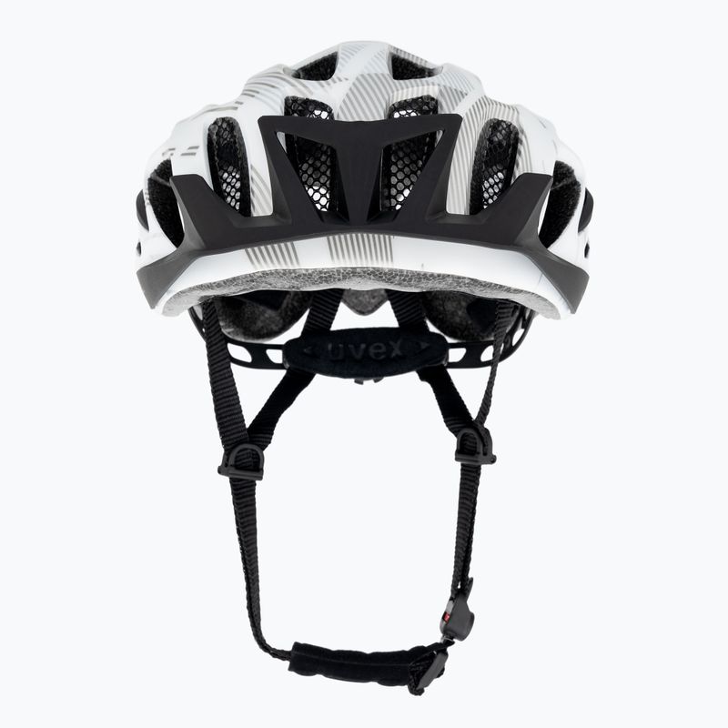 Fahrradhelm UVEX Flash weiß/schwarz matt 2