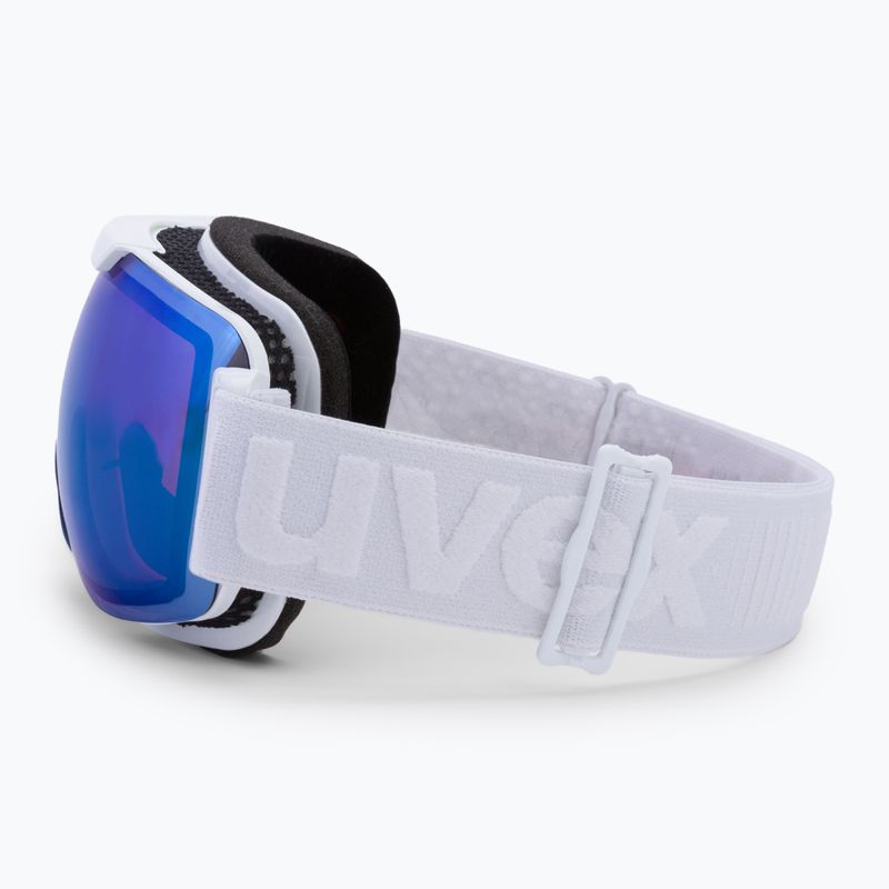 Skibrille UVEX Downhill 2 FM white/blue 55//115/124 4