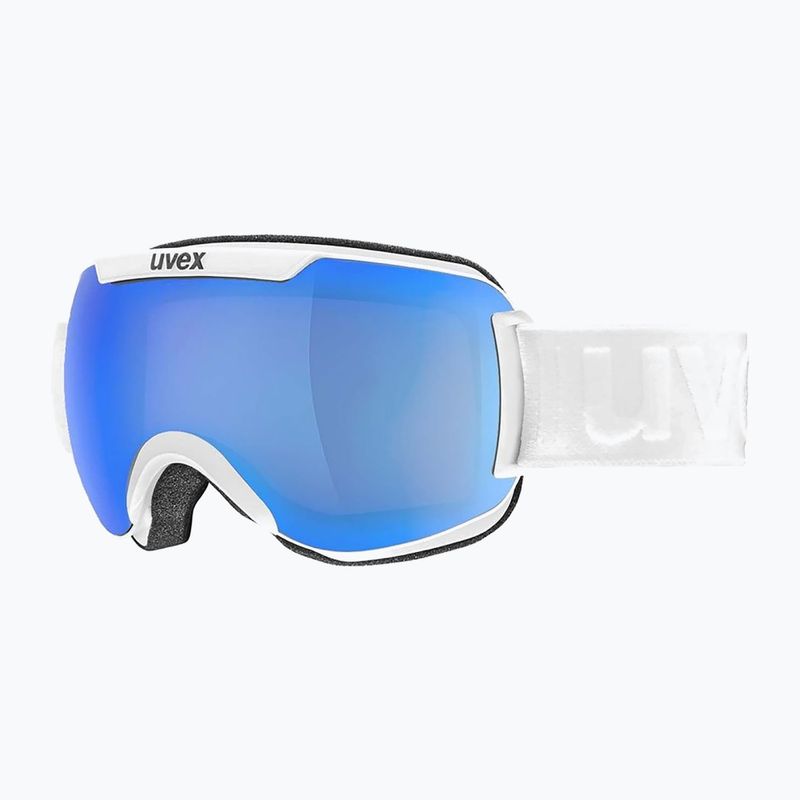 Skibrille UVEX Downhill 2 FM white/blue 55//115/124 6