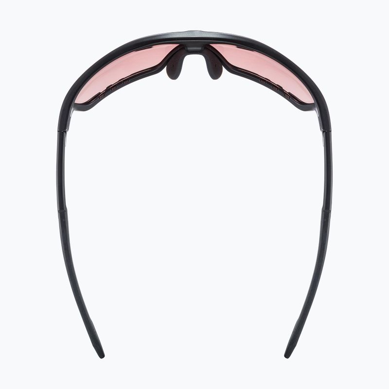 UVEX Sportstyle 706 CV Schwarz/Lichtspiegel Bernstein Sonnenbrille 53/2/018/2296 8