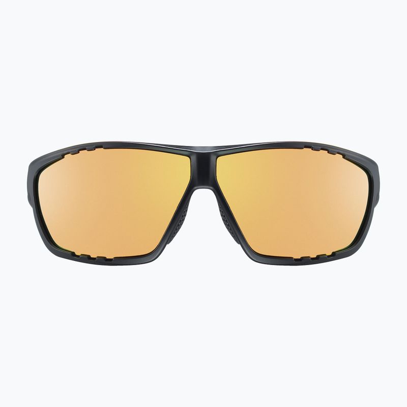 UVEX Sportstyle 706 CV V schwarz matt/rot verspiegelte Sonnenbrille 2