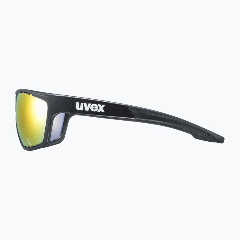 UVEX Sportstyle 706 CV V schwarz matt/rot verspiegelte Sonnenbrille 4