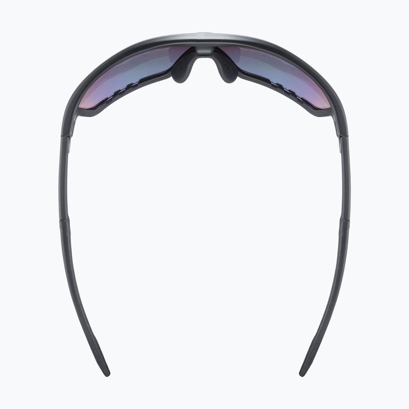 UVEX Sportstyle 706 CV V schwarz matt/rot verspiegelte Sonnenbrille 5