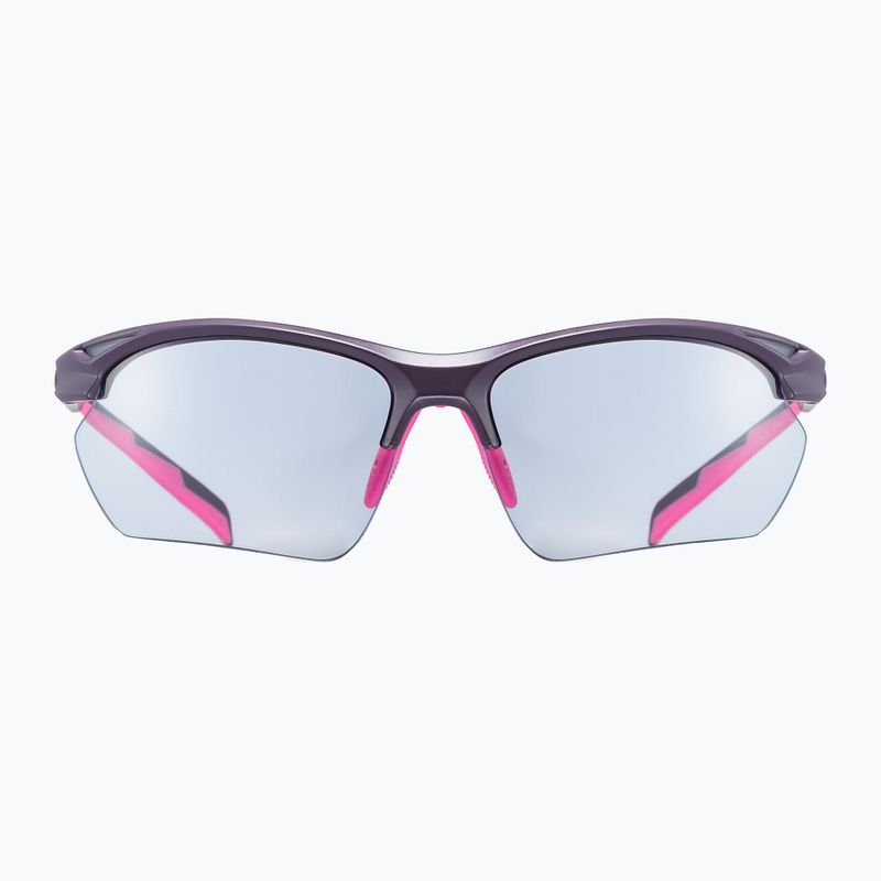 UVEX Sportstyle 802 V Small lila rosa matt/rauch Sonnenbrille 2