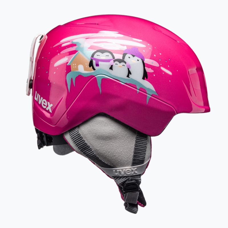 Skihelm Kinder UVEX Manic rosa 56/6/226/911 4