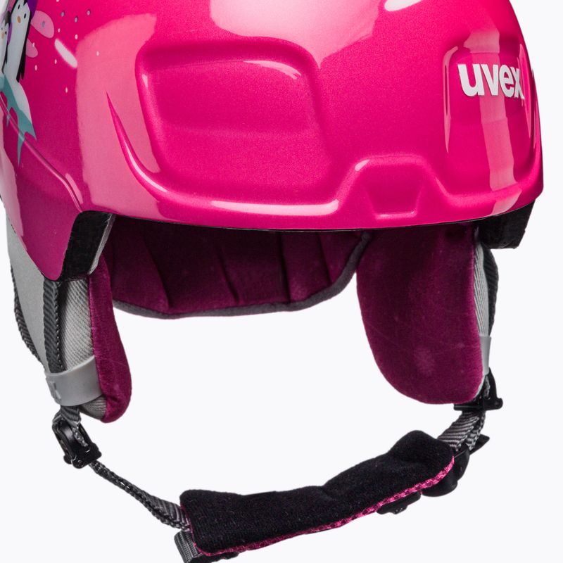 Skihelm Kinder UVEX Manic rosa 56/6/226/911 6