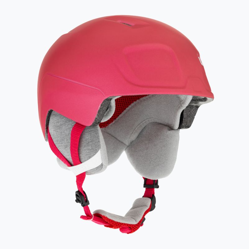 Kinderskihelm UVEX Manic Pro rosa matt