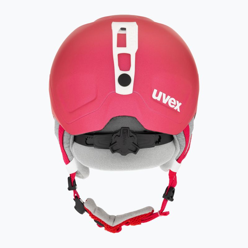 Kinderskihelm UVEX Manic Pro rosa matt 3