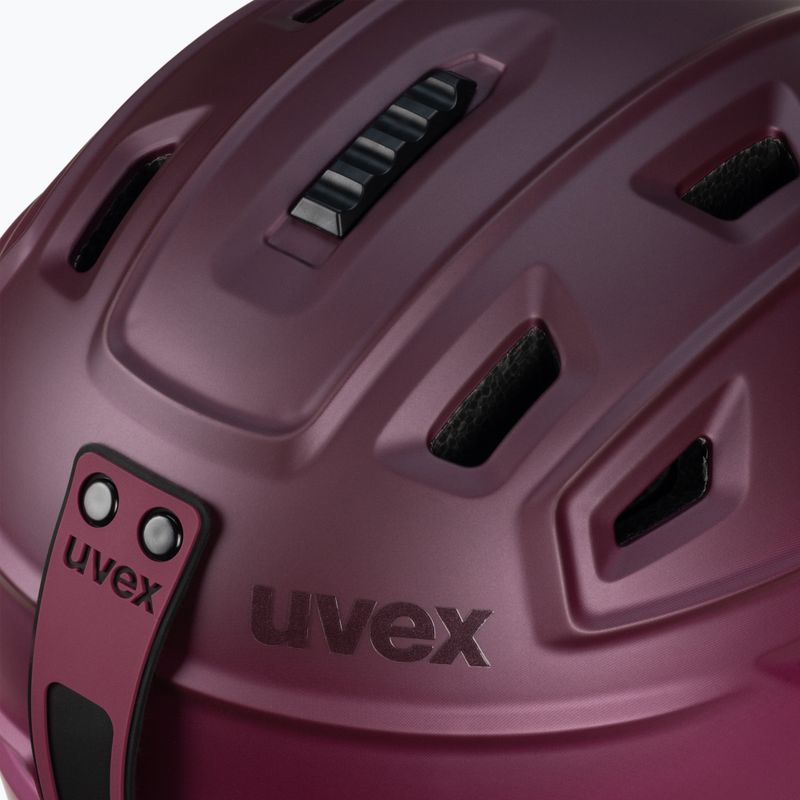 Skihelm UVEX Fierce violett 56/6/225/933 7