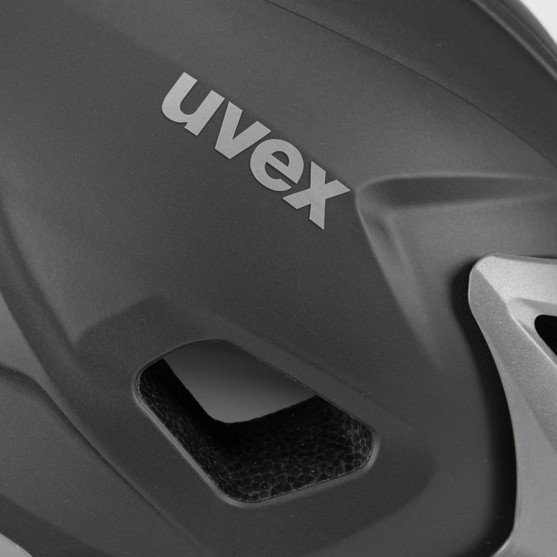 UVEX Quatro Integrale Fahrradhelm grau 410970 08 7
