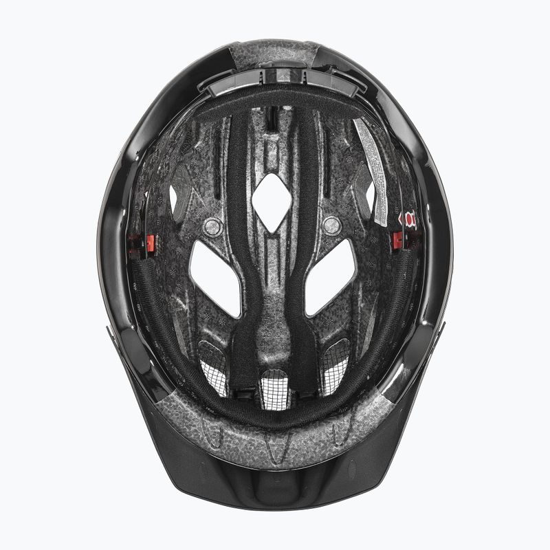 Fahrradhelm UVEX Active weiß/schwarz 5