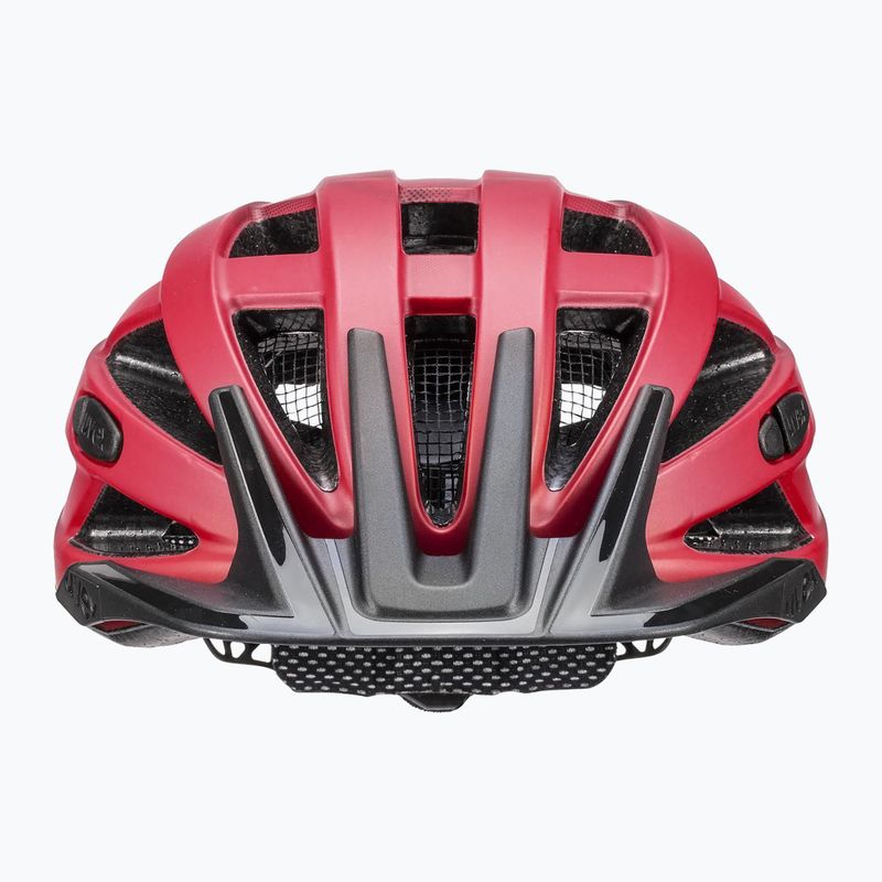 Fahrradhelm UVEX I-vo CC rot/schwarz 41/0/423/30/15 7