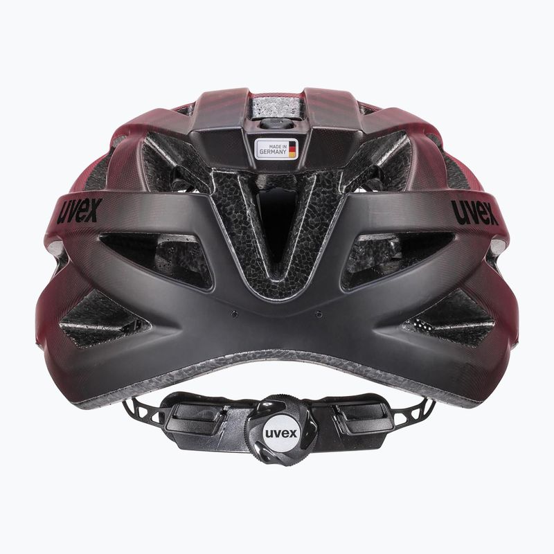 Fahrradhelm UVEX I-vo CC rot/schwarz 41/0/423/30/15 8