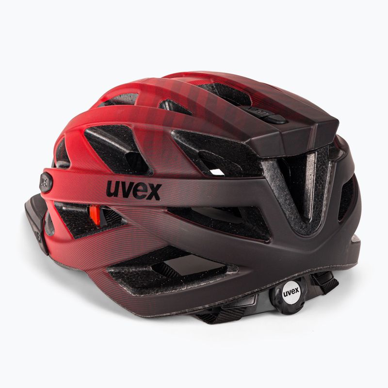 Fahrradhelm UVEX I-vo CC rot/schwarz 41/0/423/30/15 4