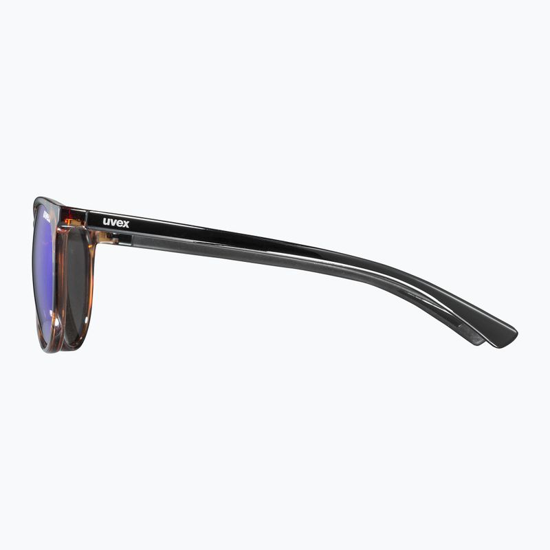 UVEX Sonnenbrille Lgl 43 havanna schwarz/grün spiegelnd 5