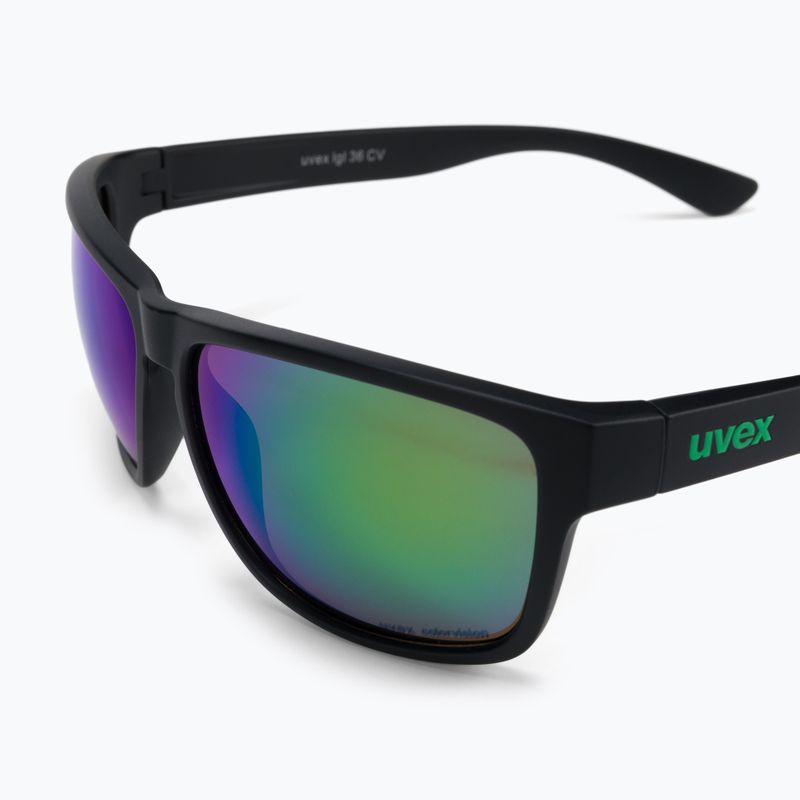 UVEX Lgl 36 CV Sonnenbrille schwarz S5320172295 5