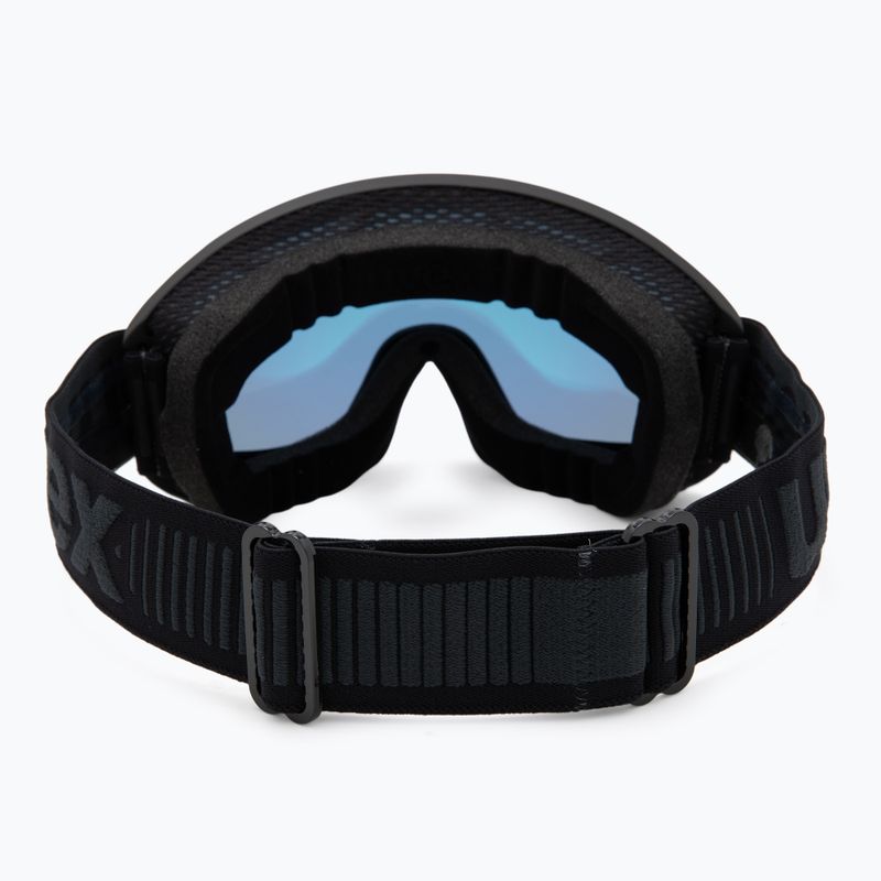 Skibrille UVEX Topic black matt/mirror orange blue 3