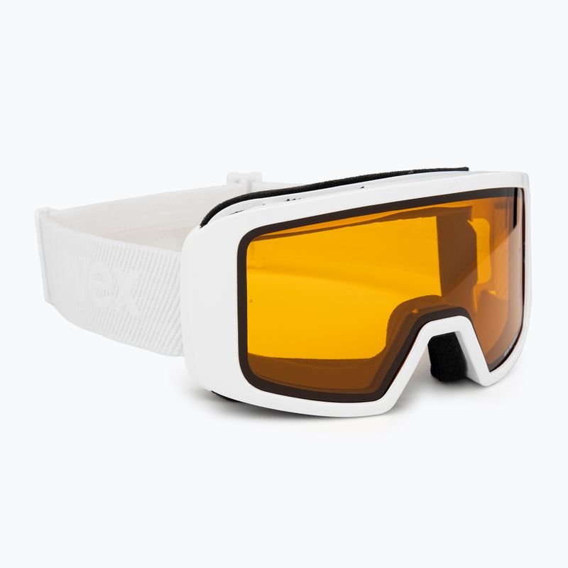 UVEX Saga To S1/S3 Skibrille weiß glänzend/verspiegelt/rosa/lasergold lite/klar 2