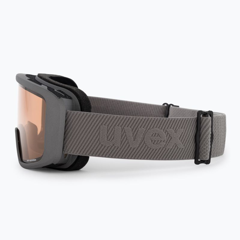 Skibrille UVEX Saga TO rhino mat/mirror silver/lasergold lite/clear 55/1/351/53 4