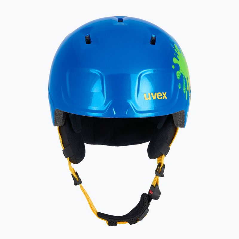 Skihelm UVEX Heyya blue splash 2