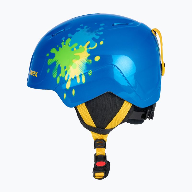 Skihelm UVEX Heyya blue splash 3