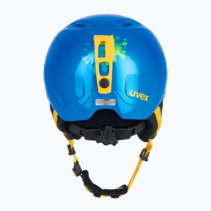 Skihelm UVEX Heyya blue splash 4