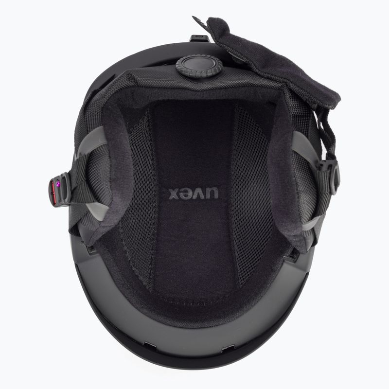 UVEX Ultra Skihelm schwarz 56/6/248/60 5
