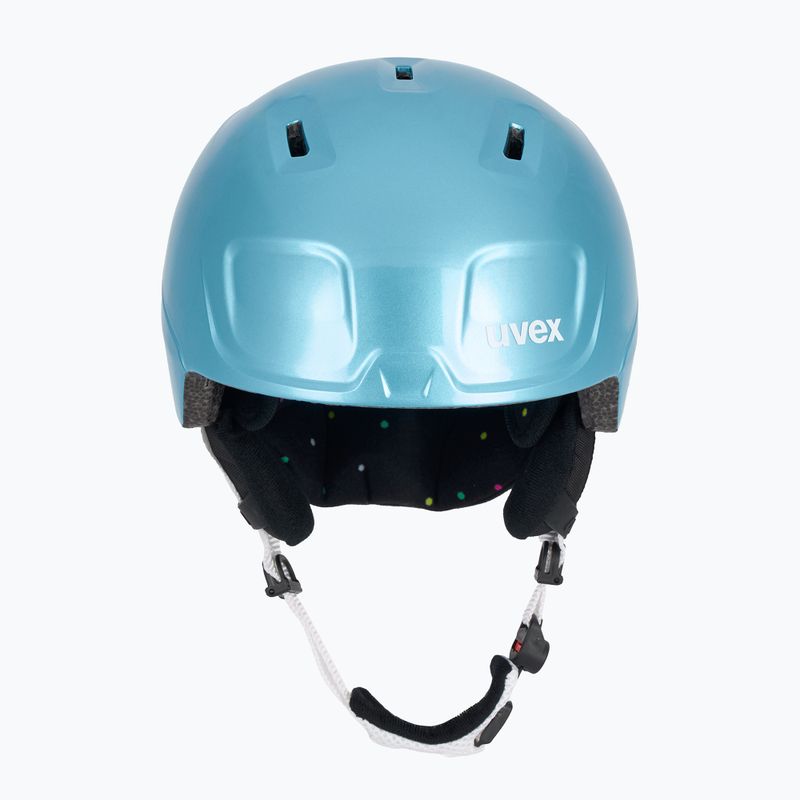 Skihelm UVEX Heyya blue confetti 2