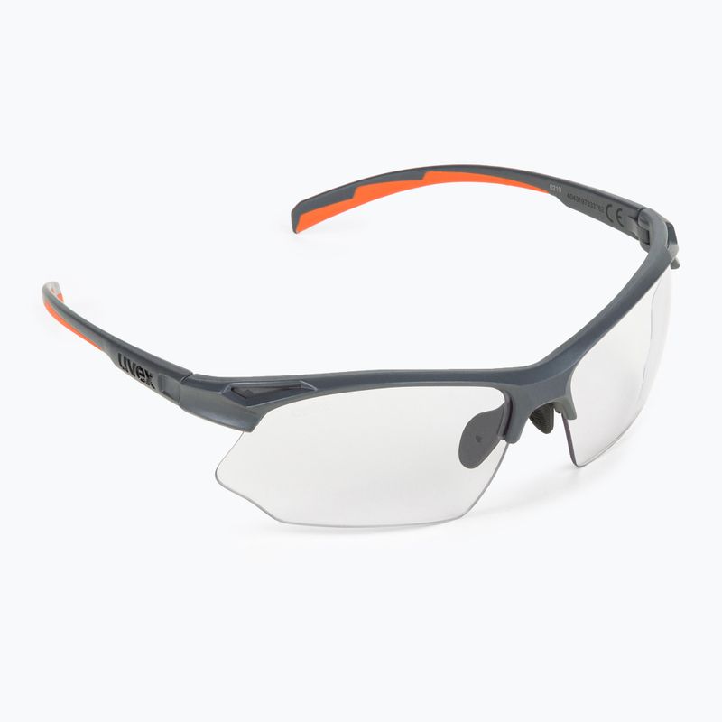 UVEX Sportstyle 802 V Fahrradbrille grau S5308725501