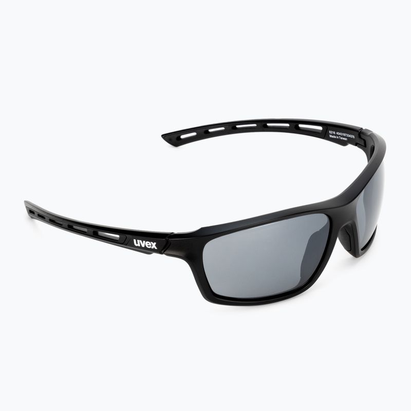 UVEX Sportstyle 229 schwarz matt/litemirror silber Sonnenbrille 53/2/068/2216