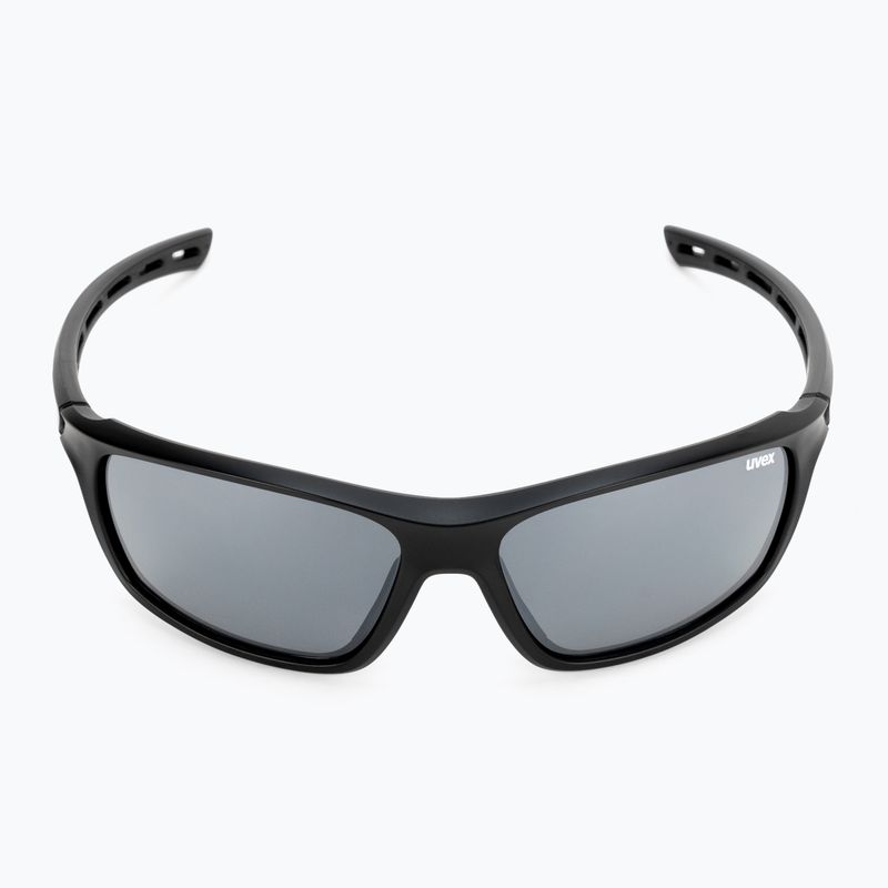 UVEX Sportstyle 229 schwarz matt/litemirror silber Sonnenbrille 53/2/068/2216 2