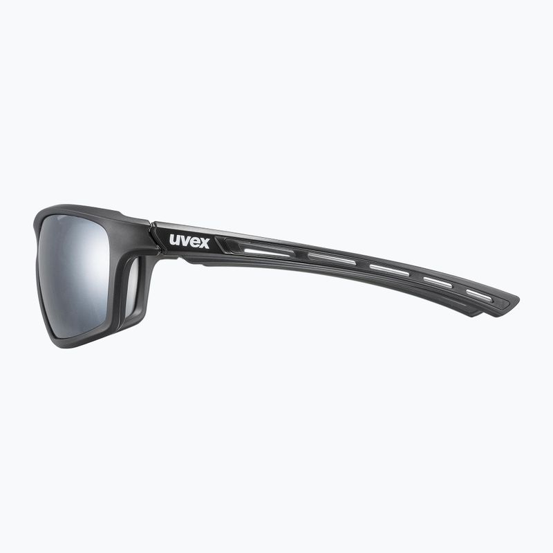 UVEX Sportstyle 229 schwarz matt/litemirror silber Sonnenbrille 53/2/068/2216 6