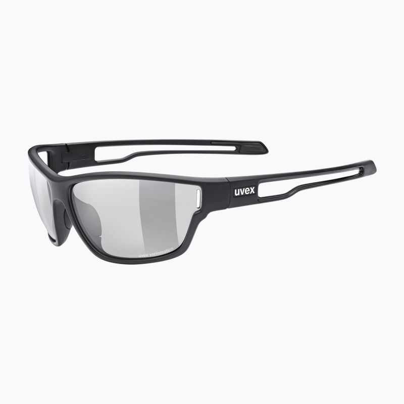 UVEX Sportstyle 802 V schwarz matt/rauchfarben Sonnenbrille